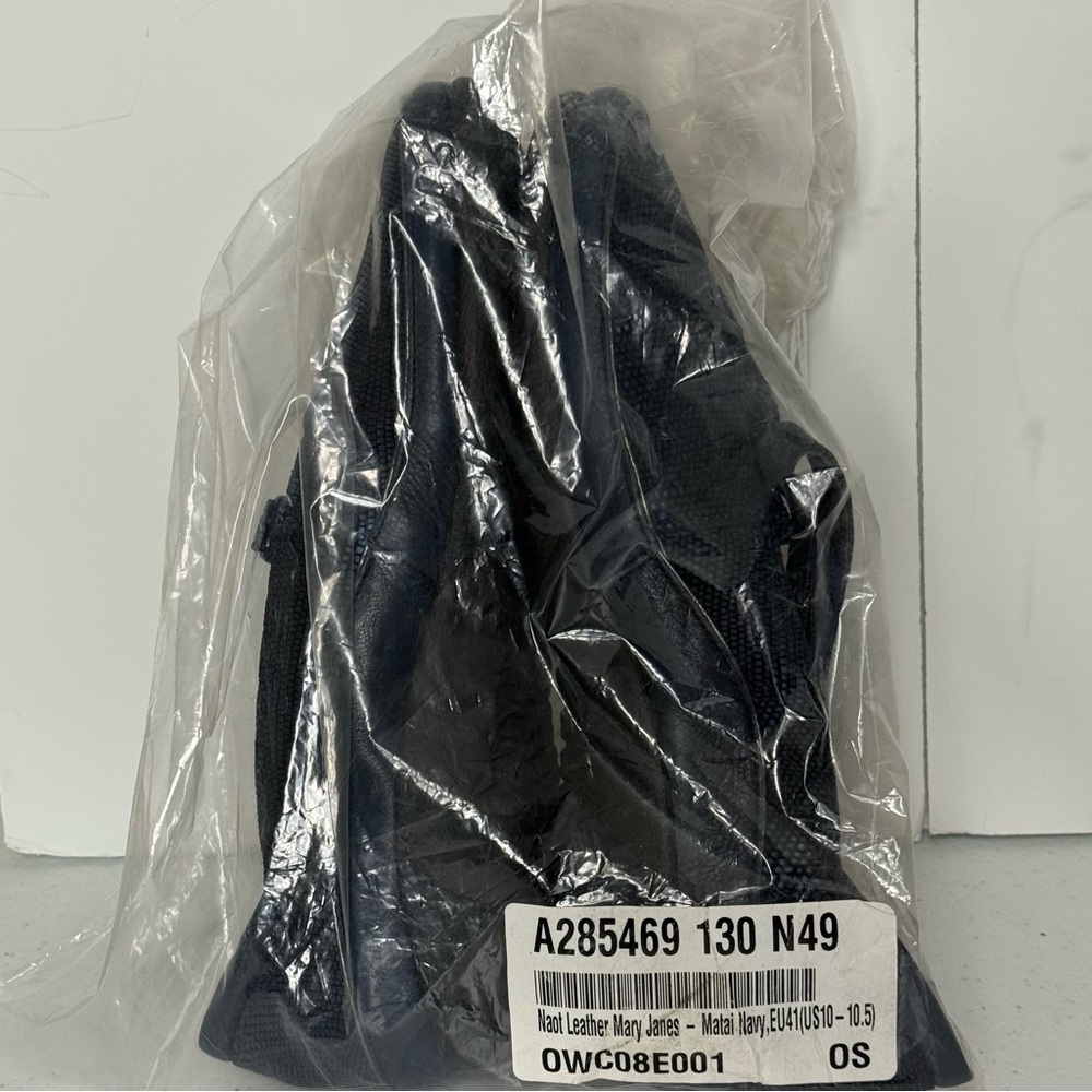 NWT Naot Matai Navy Blue Adjustable Mary Jane Flats Comfort Shoes Size 10-10.5 - Picture 15 of 16